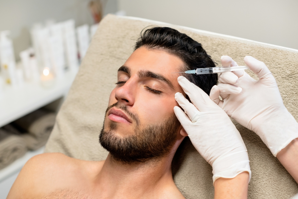 Common Botox Treatment Areas for Men